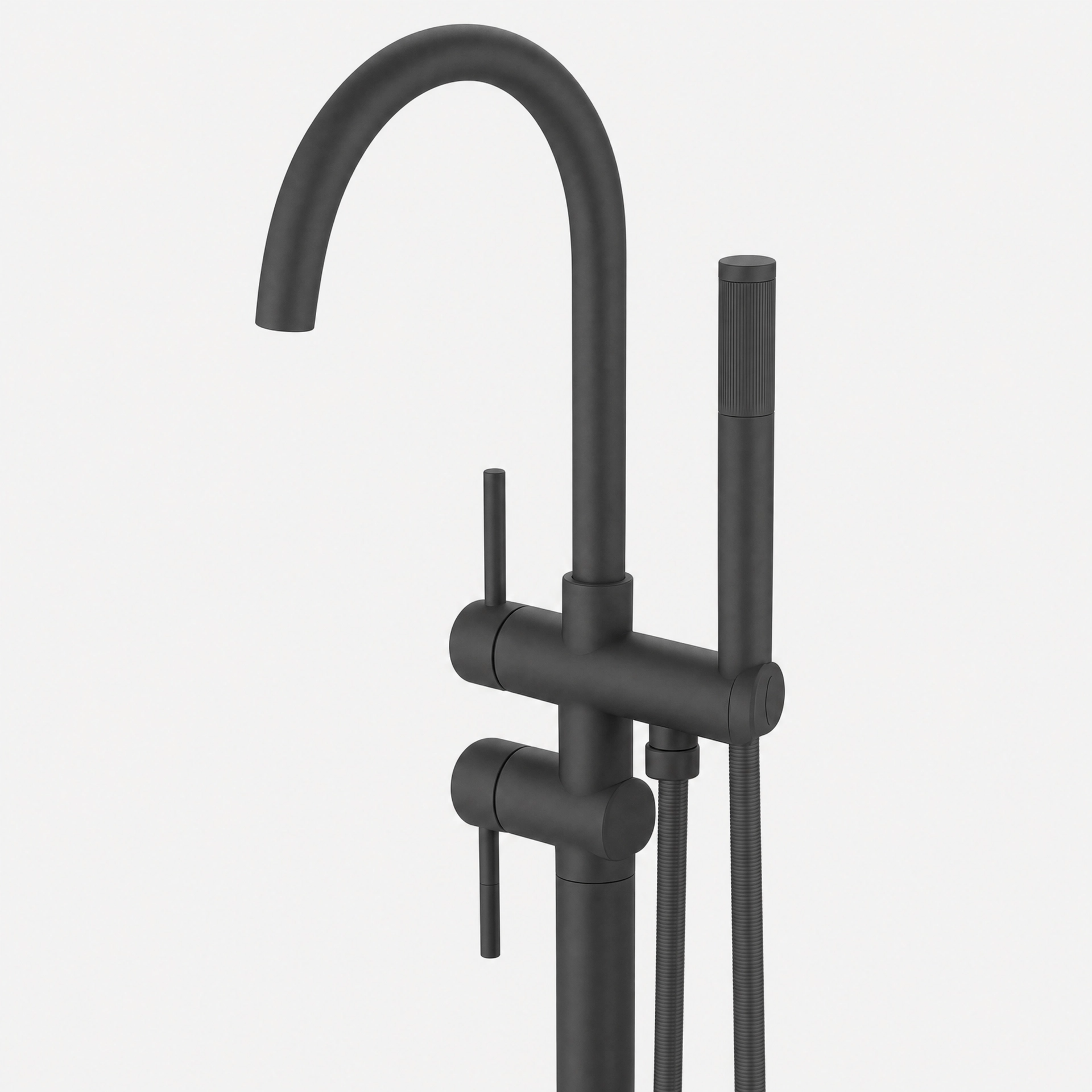 Misturador Monocomando de piso para Banheira Rounded