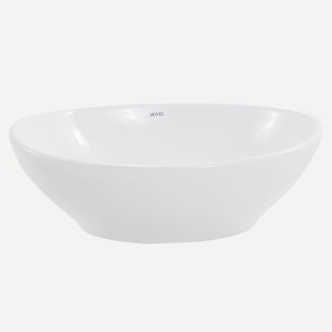 Cuba de Apoio Oval MV01 41×33 Branca