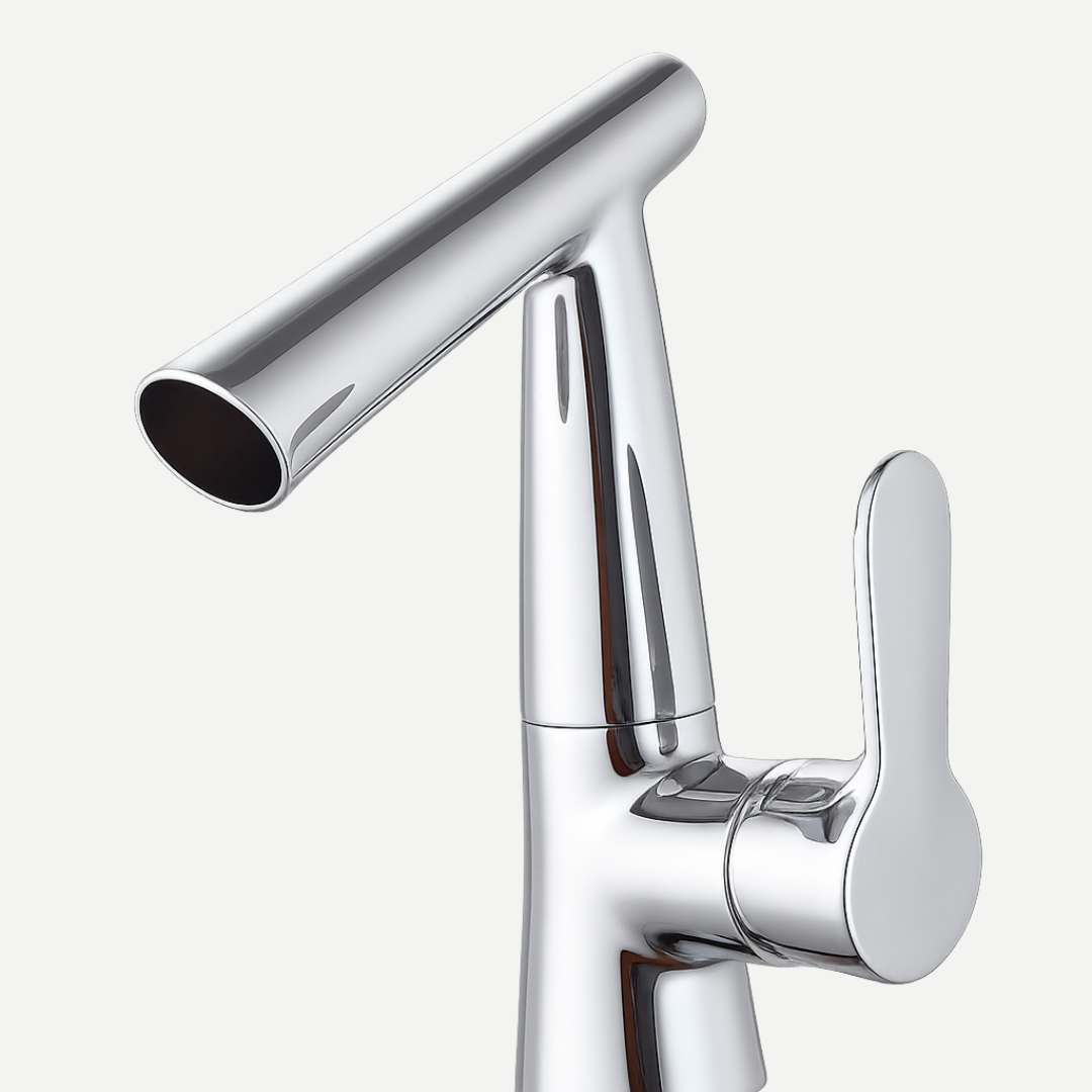 Torneira para Banheiro com Bica Giratória - Monocomando Italiano Linha Aurora