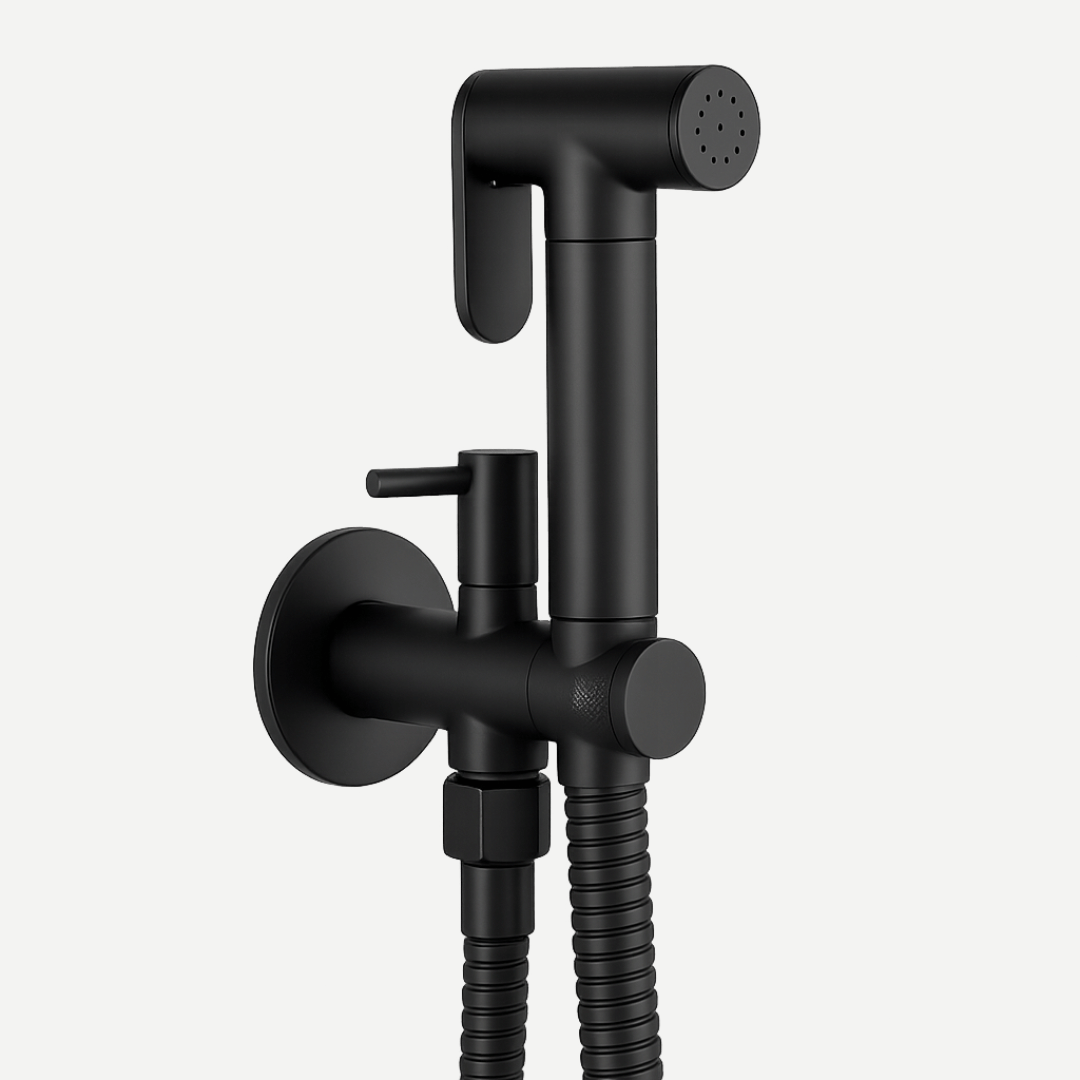 Kit Ducha Higiênica Rústica - Design minimalista