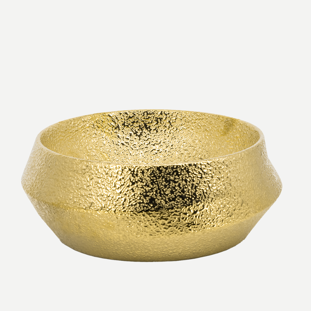 Cuba de Apoio Dourada Redonda MV46 40×40