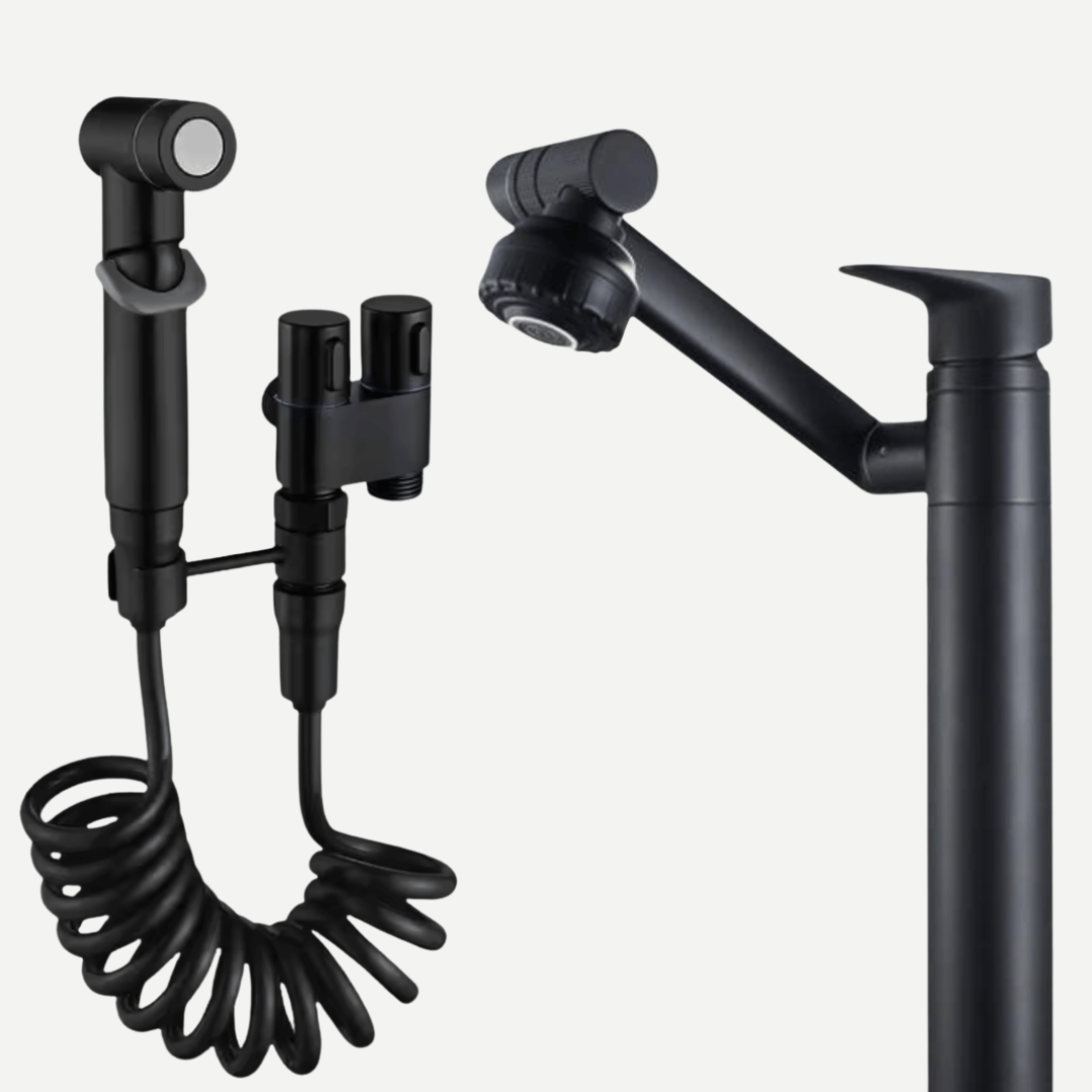 Pacote Exclusivo: Kit completo Ducha Higiênca + Monocomando Articulado 1080