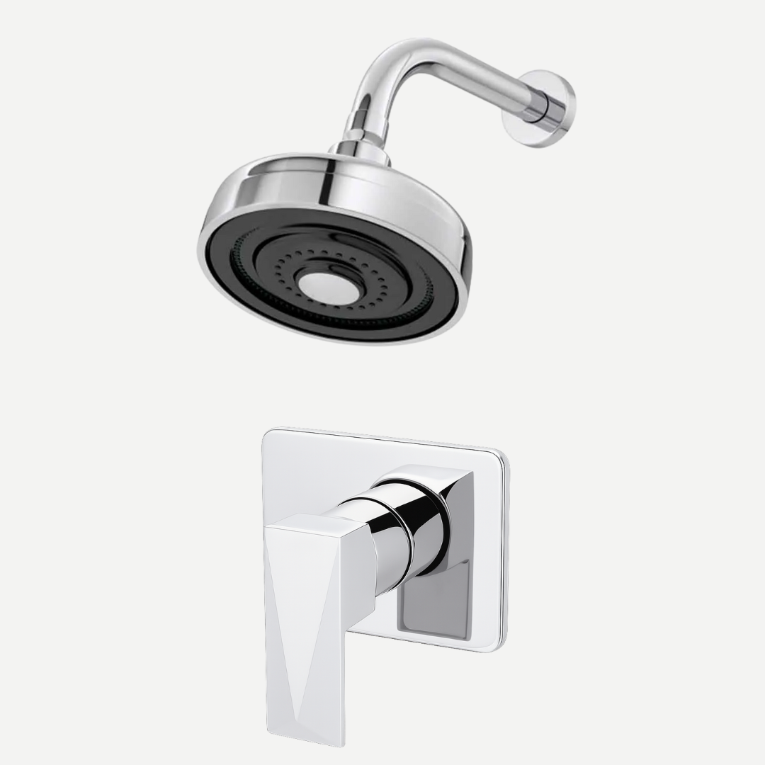 Kit Ducha Hydropulse Solo + Acabamento Monocomando Diamante