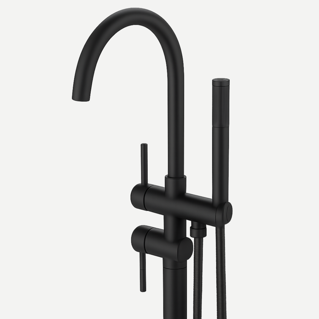 Misturador Monocomando de piso para Banheira Rounded