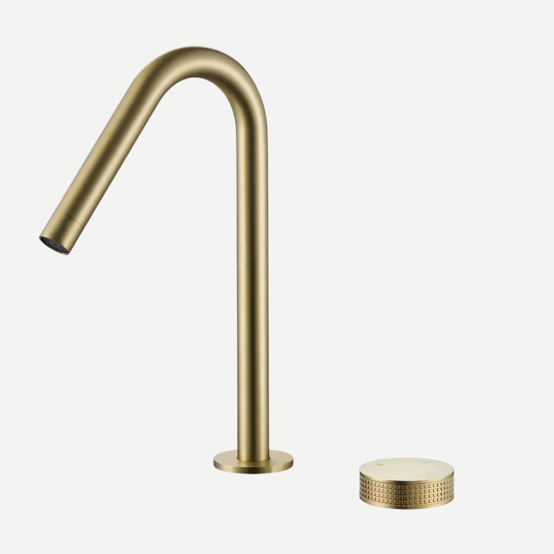 Misturador Monocomando com bica giratória para banheiro Liscio