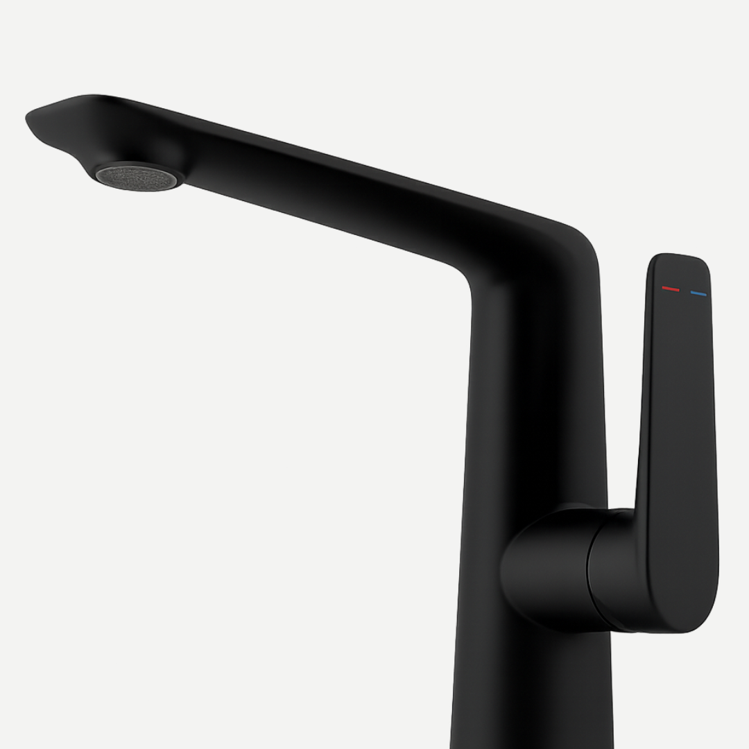 Misturador Monocomando Bica Baixa para Lavabo - Linha Aura