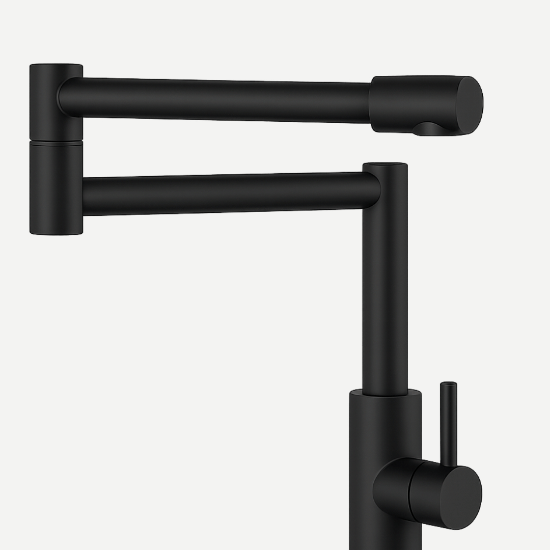 Monocomando Articulado Gourmet Aço escovado - Linha Function