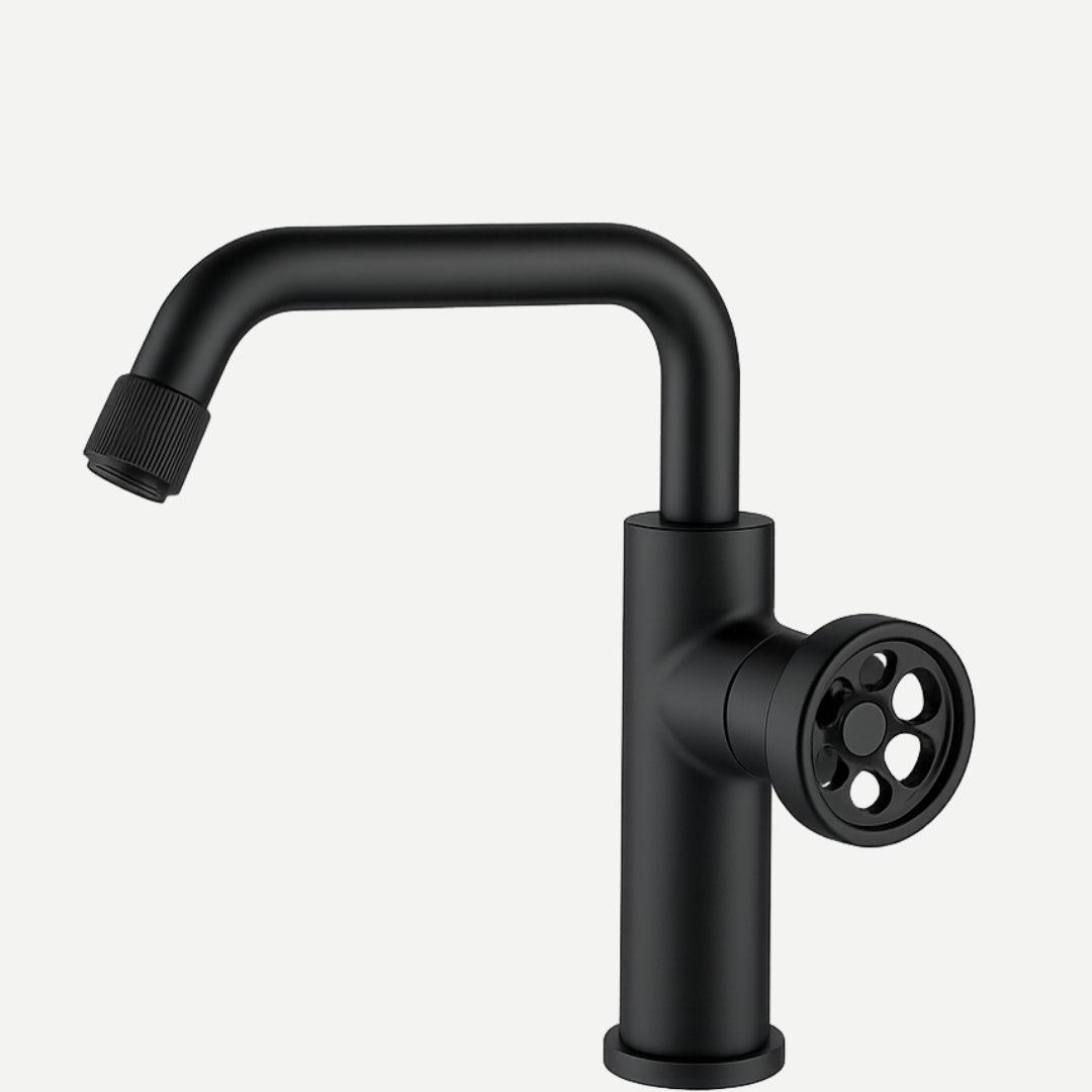 Misturador Monocomando Bica Baixa Rústico para lavabo