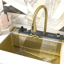 Cuba Smart 2.0 aço inox 304 - Sensor de temperatura - Acessórios e torneira inclusos