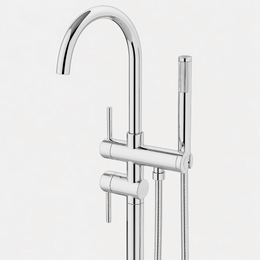 Misturador Monocomando de piso para Banheira Rounded