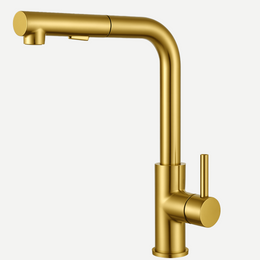 Torneira de Cozinha Gourmet Extensível - Monocomando com 2 Jatos
