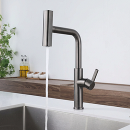 Torneira Gourmet Rotativa Aria com ducha extensível