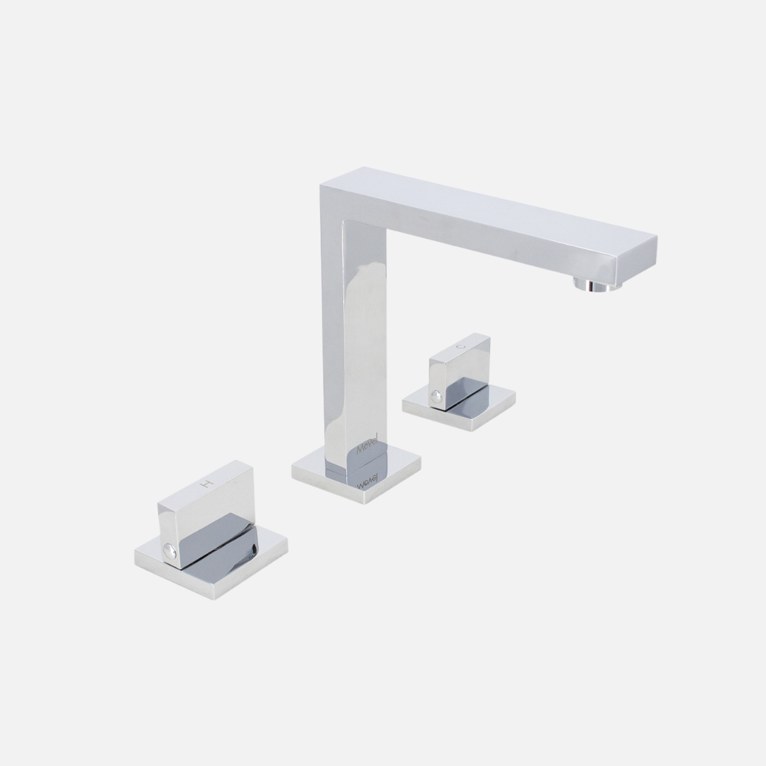 Misturador Duplo comando para Banheiro - Bica Baixa Lux