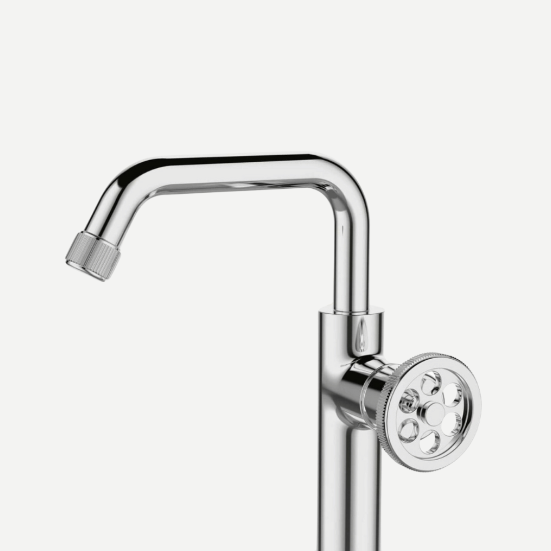 Misturador Monocomando Bica Baixa Rústico para lavabo