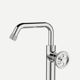 Misturador Monocomando Bica Baixa Rústico para lavabo