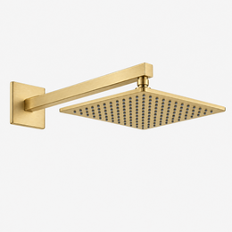 Ducha de parede Inox 304 Eleganza Square
