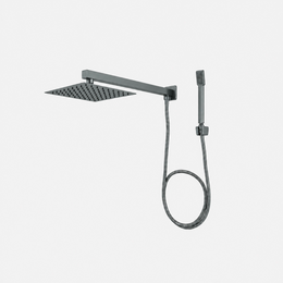 Chuveiro de parede com desviador Eleganza Square