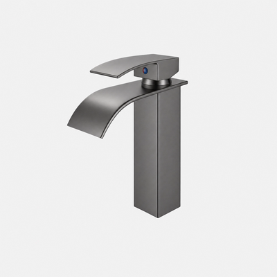 Torneira Monocomando bica alta/baixa para banheiro Cascata Square