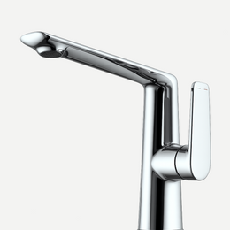 Misturador Monocomando Bica Baixa para Lavabo - Linha Aura
