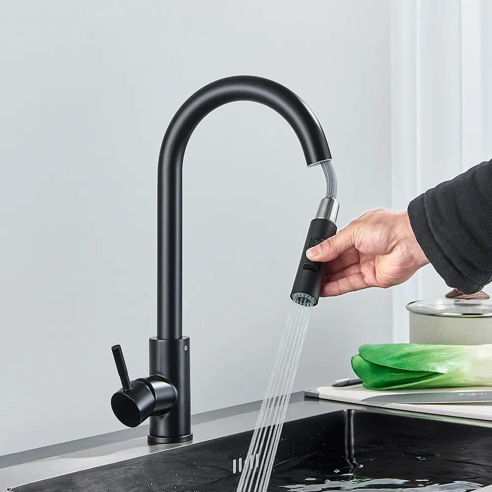Torneira Monocomando Gourmet Itália com Ducha Extensível