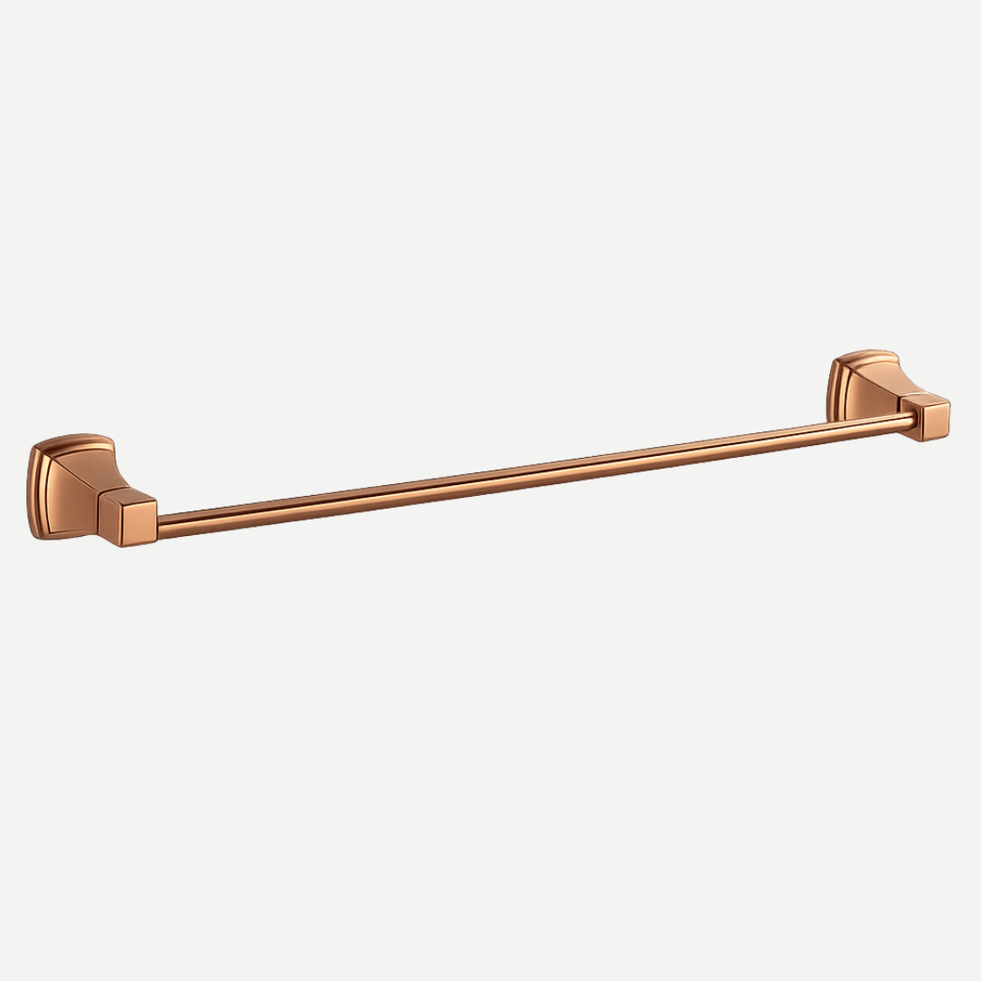Kit Completo de penduradores 4 peças com cabide duplo Rosé Gold Ornare