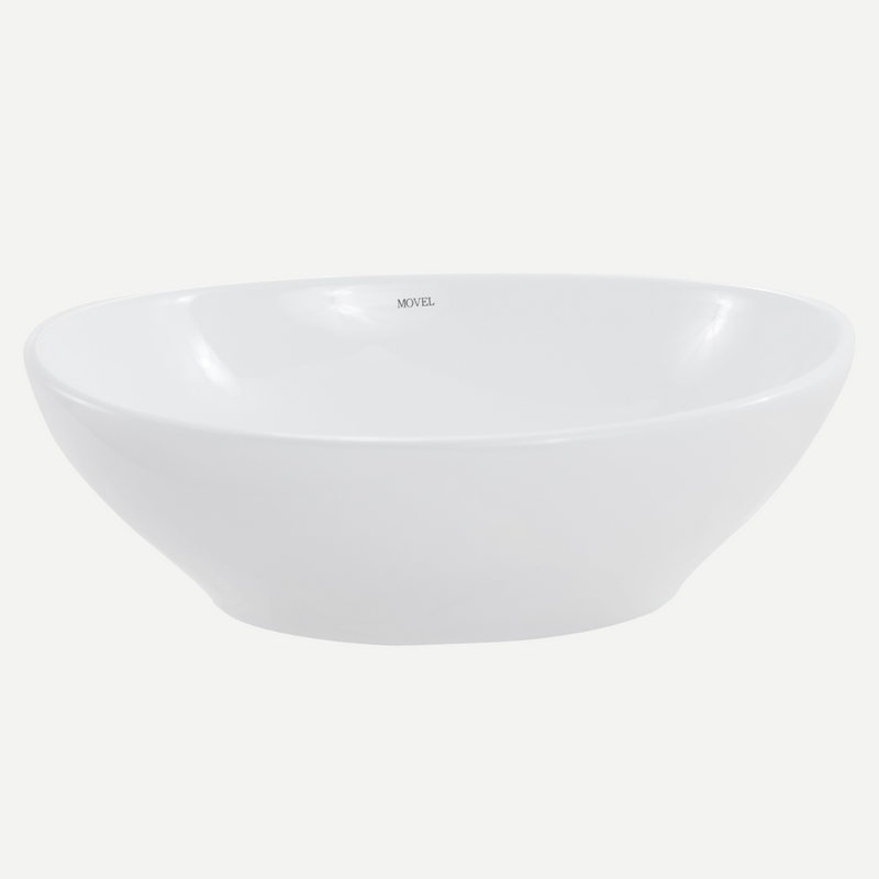 Cuba de Apoio Oval MV01 41×33 Branca