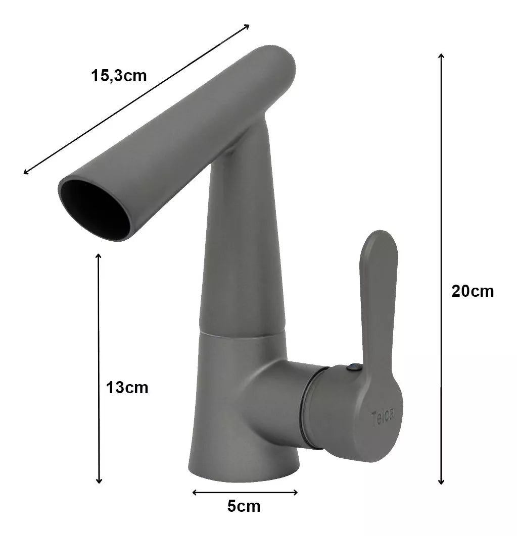 Torneira para Banheiro com Bica Giratória - Monocomando Italiano Linha Aurora