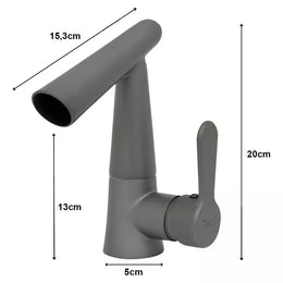 Torneira para Banheiro com Bica Giratória - Monocomando Italiano Linha Aurora