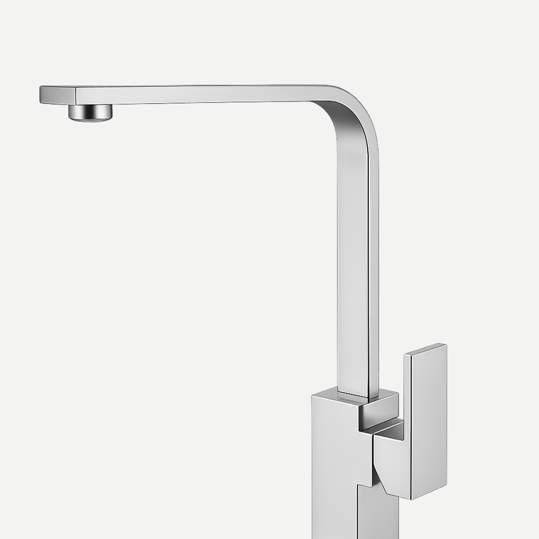 Torneira para Cozinha Monocomando Quadratta Luxe com Misturador