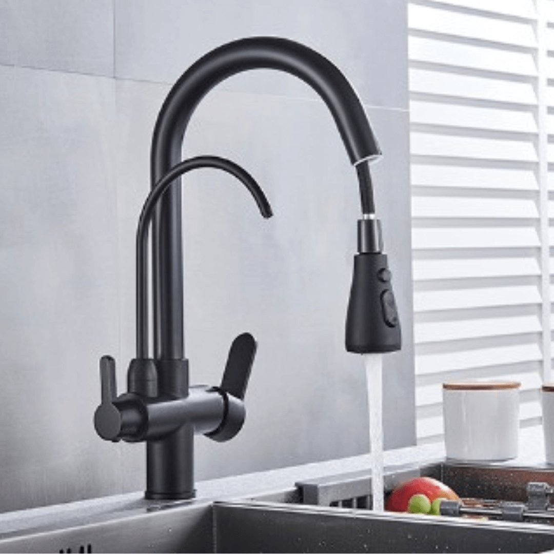 Torneira para Cozinha Gourmet Extensiva - Monocomando Function 2 Jatos