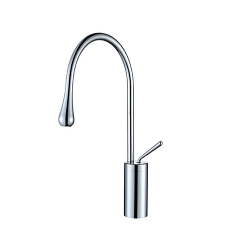 Torneira monocomando para lavabo rotativa com design moderno - Linha Water drop Hídrica