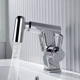 Torneira para Banheiro Extensiva Giratória - Monocomando Linha Luxe