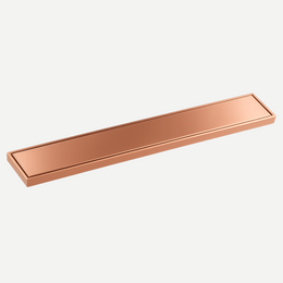 Ralo Linear com válvula de fechamento anti-odor 80x10 Lux