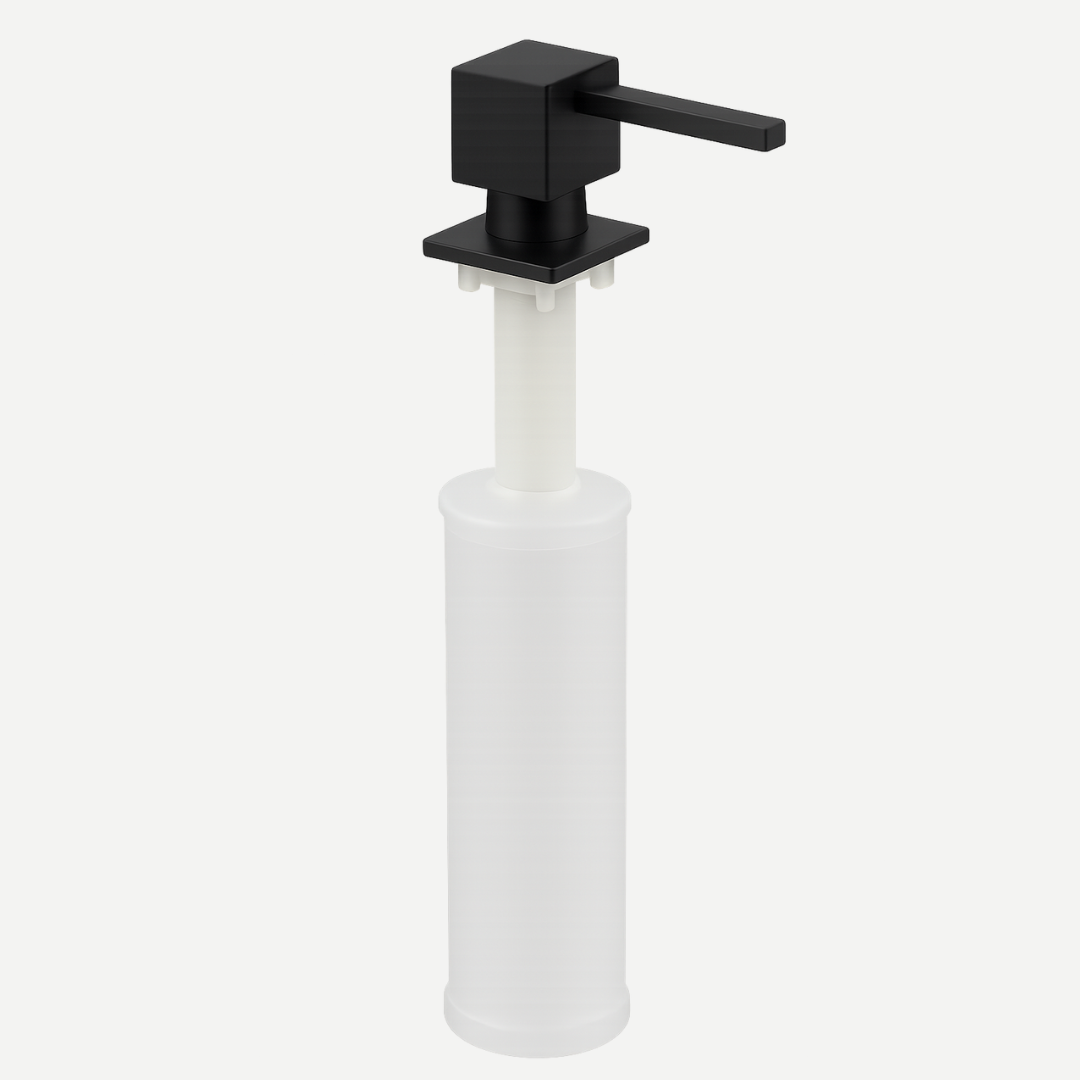 Dispênser de detergente embutido para cozinha ou banheiro Lux 350ml - Inox 304