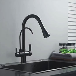 Torneira para Cozinha Gourmet Extensiva - Monocomando Function 2 Jatos