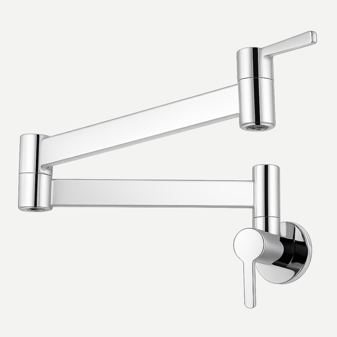 Torneira para Cozinha de Parede - Modelo Móvel 1080°