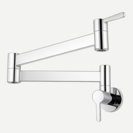 Torneira para Cozinha de Parede - Modelo Móvel 1080°