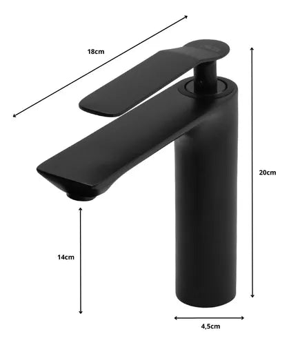 Torneira de Banheiro Bica Baixa - Monocomando Linha Essenza