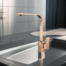 Torneira para Cozinha Monocomando Quadratta Luxe com Misturador