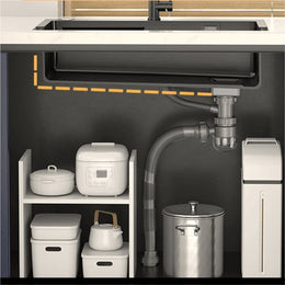 Cuba Smart 1.0 - Aço Inox 304  - Torneira Embutida Monocomando + Dispenser de Sabão + Lava copos