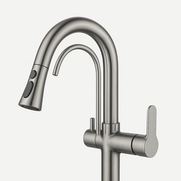 Torneira para Cozinha Gourmet Extensiva - Monocomando Function 2 Jatos