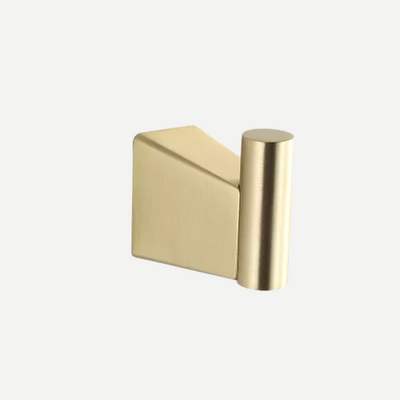 Kit Completo de penduradores Dourado Escovado 4 Peças Minimal