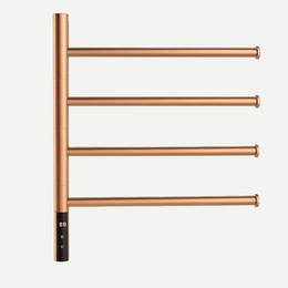 Toalheiro Térmico Rotativo Pivot Inox 304 Com 4 Barras