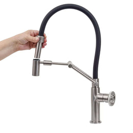 Misturador Monocomando Gourmet com suporte articulado Industrial Detroid