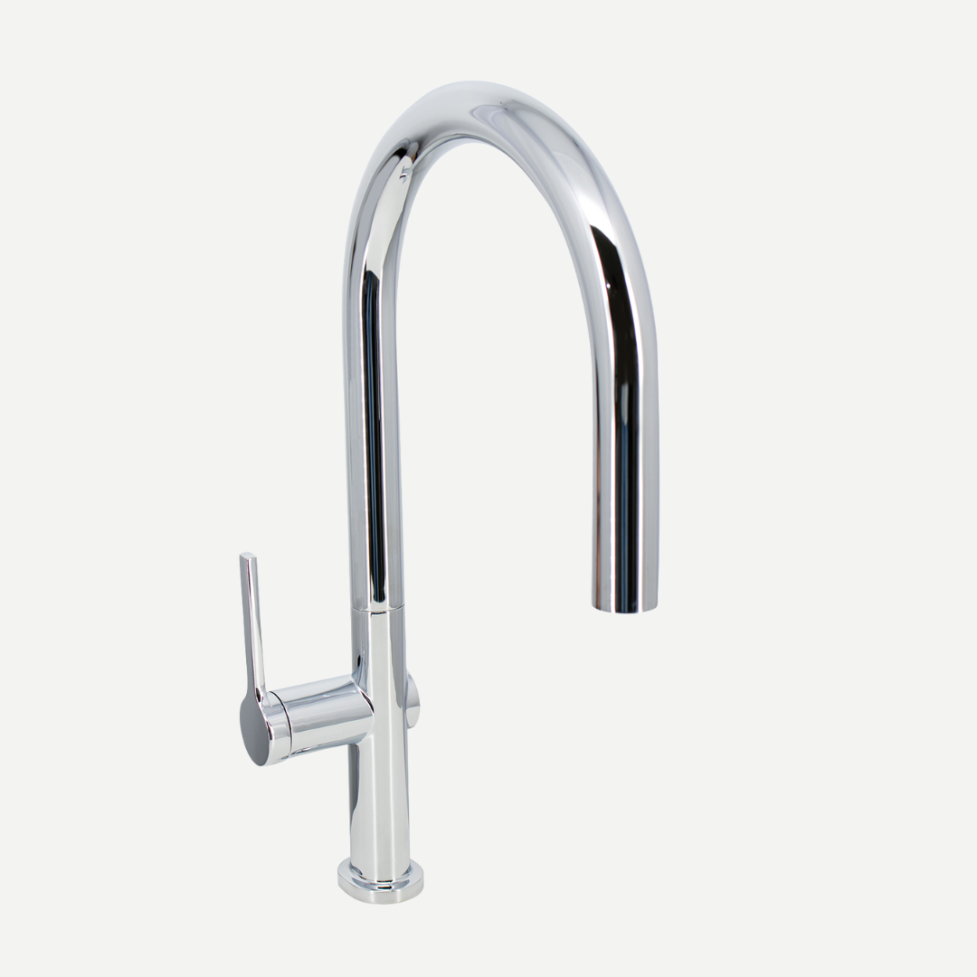 Misturador Monocomando Extensível Gourmet Santa Marta Minimalista