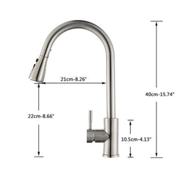 Torneira para Cozinha - Monocomando com Bica Extensiva Classique e 2 Modos de Jato