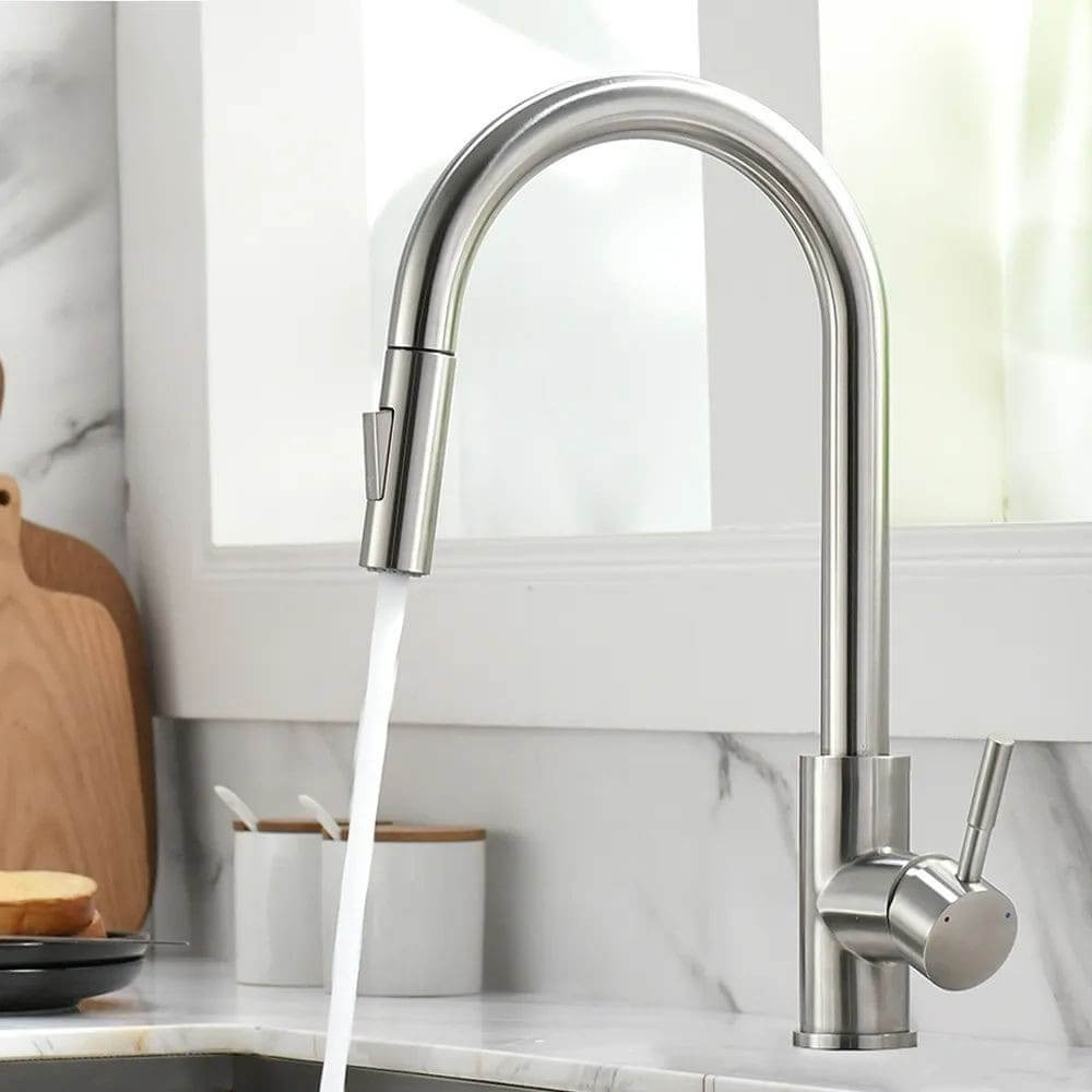 Torneira Monocomando Gourmet Itália com Ducha Extensível