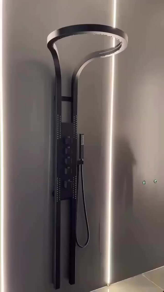 Ducha Modular de parede com Hidromassagem e ultra-jato