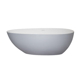 Banheira de Imersão Pedra Fundida Doha 1700 Cinza