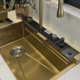 Cuba Smart 2.0 aço inox 304 - Sensor de temperatura - Acessórios e torneira inclusos